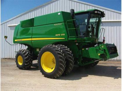 2008 JOHN DEERE 9670 STS COMBINE
